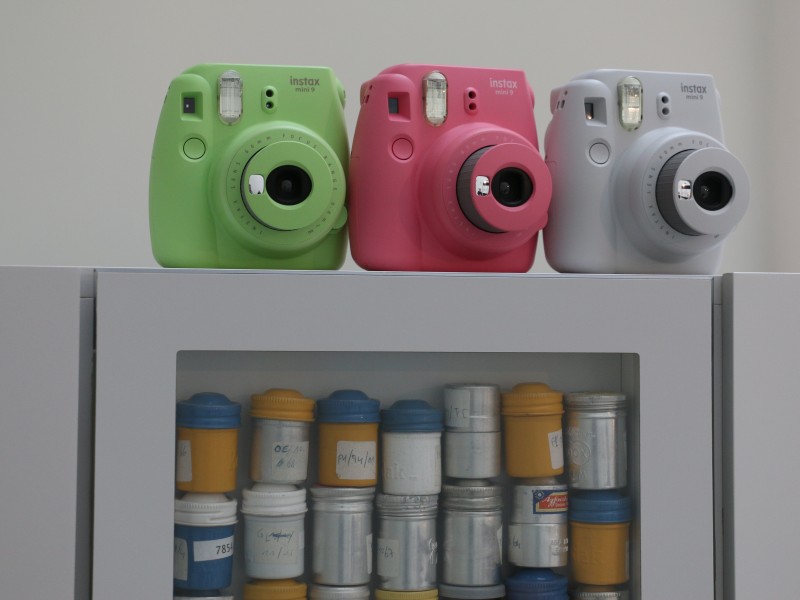 From house to house - with Polaroids