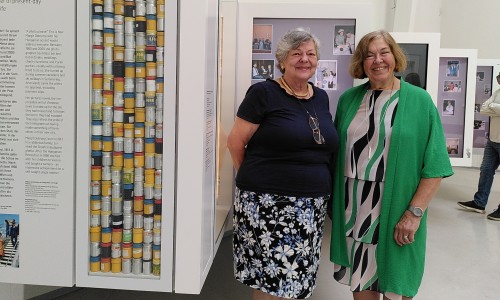 How a museum visit brought two old friends back together after almost 50 years