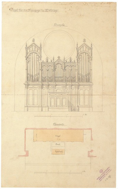 Grundriss Orgel: 